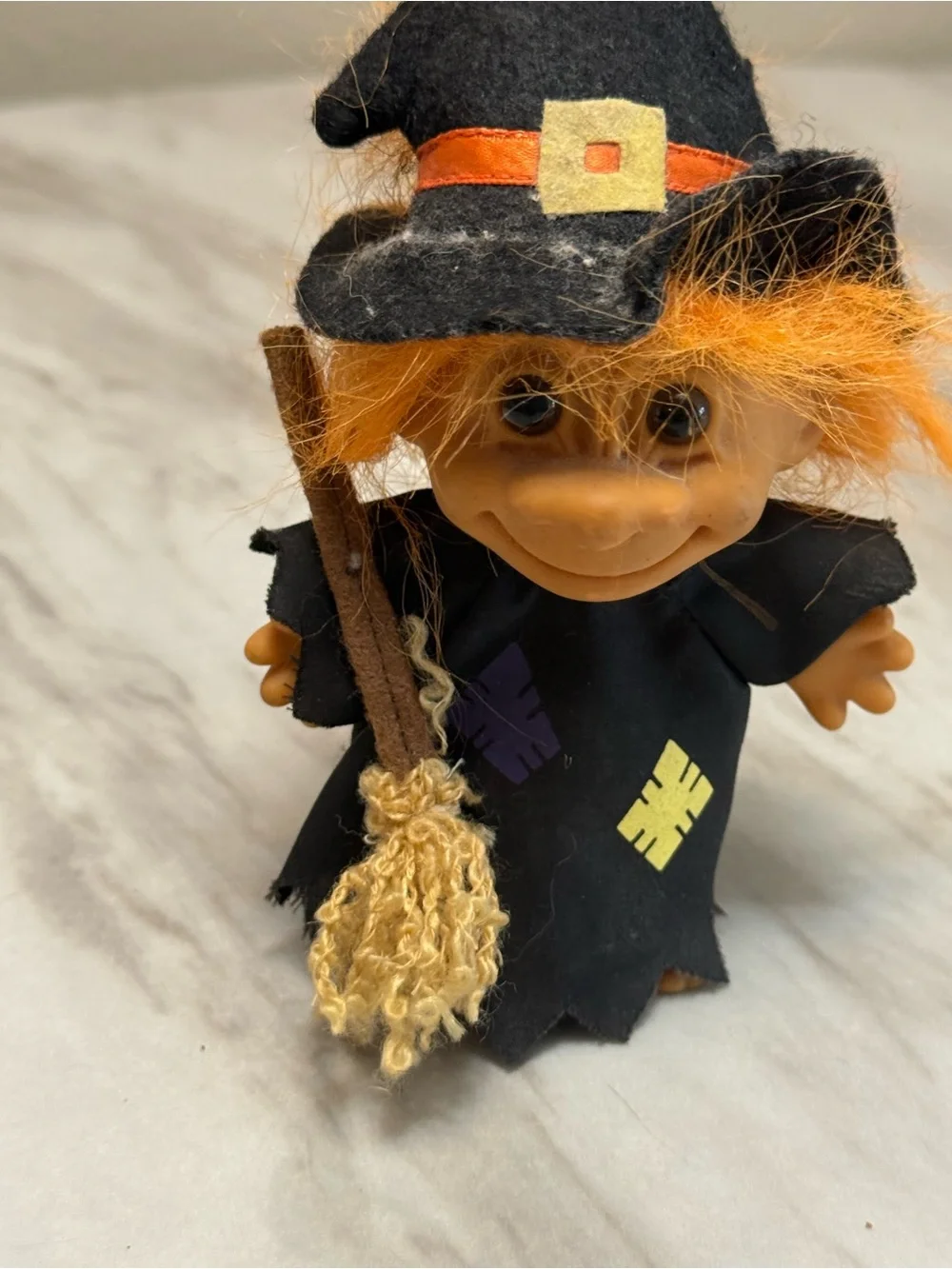 Russel Troll orange hair 1996 witch